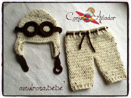 Conjunto Gorro aviador